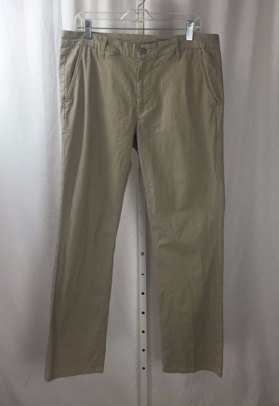 ADRIANO GOLDSCHMIED Straight Leg Standard Issue Khaki Pants Mens 34 x 32